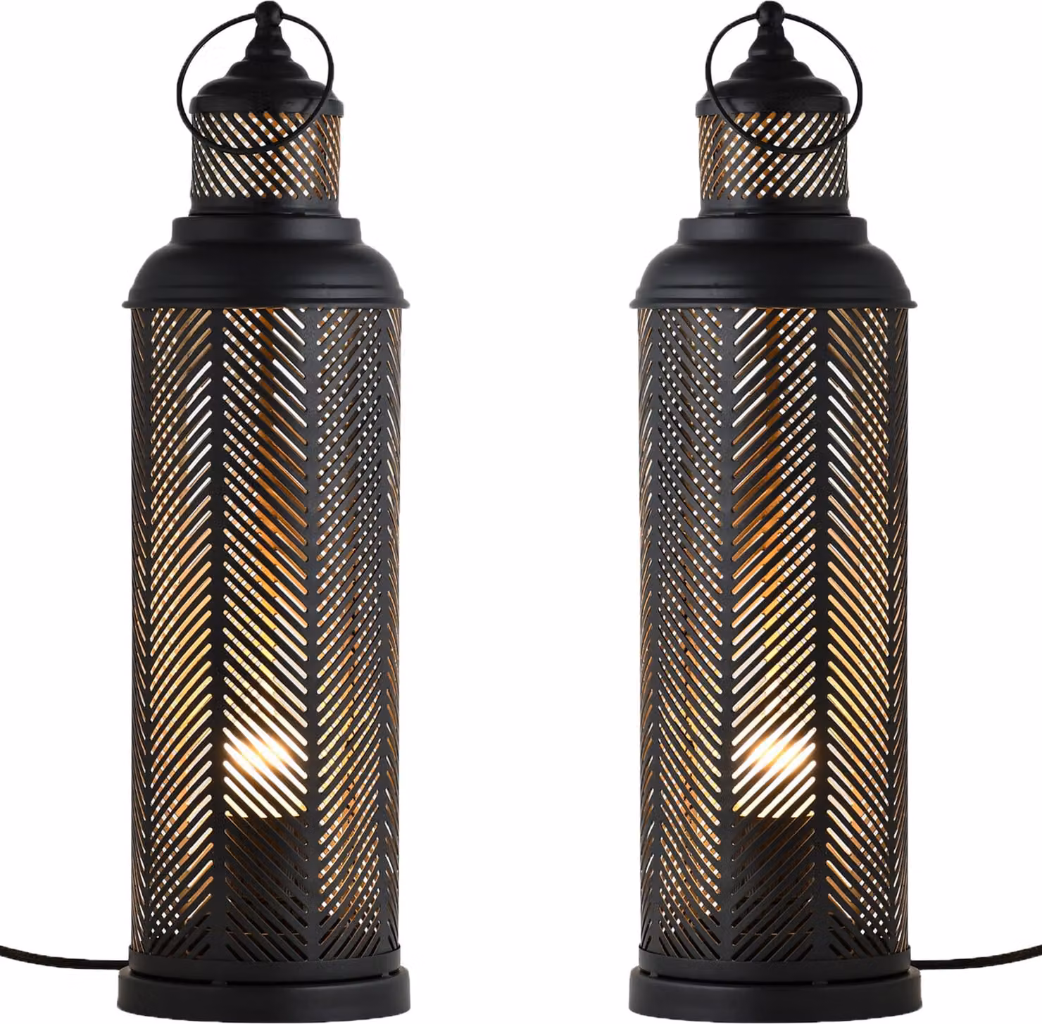 2 X Lampada da Tavolo Comodino Luce Scrivania Aesthetic Decorativo