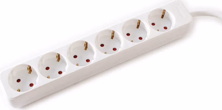 Value VALUE 19.99.1080 power extension 1.5 m 6 AC outlet(s) Indoor White