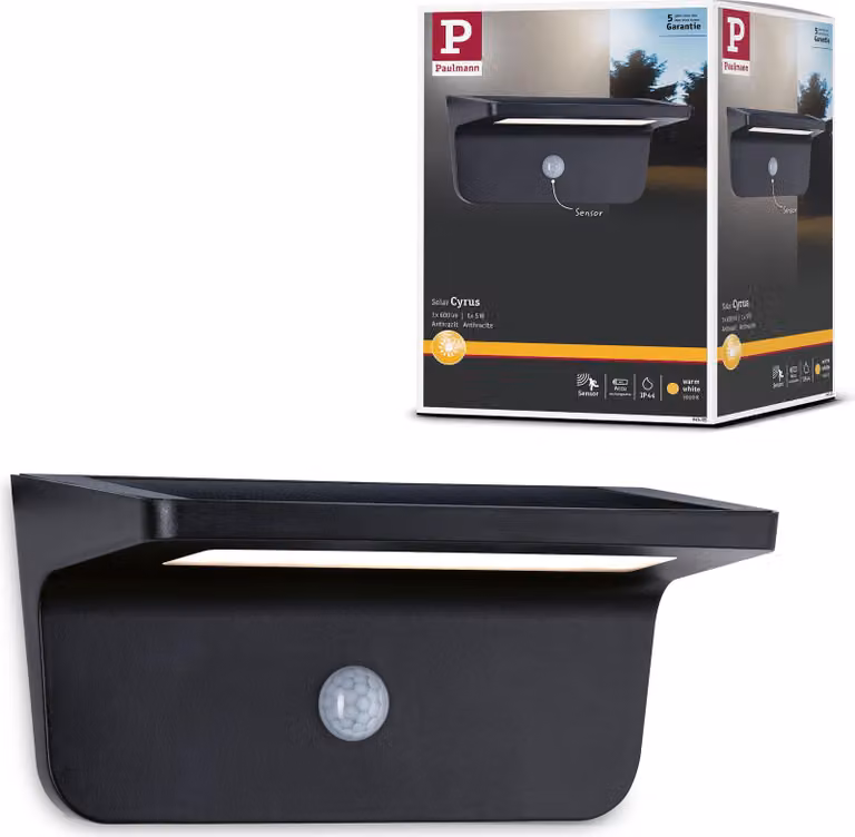 Paulmann Outdoor Solar Wandleuchte Cyrus