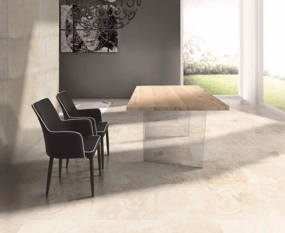 Tavolo CAPRAIA rovere impiallacciato sp. 4 180×90 cm