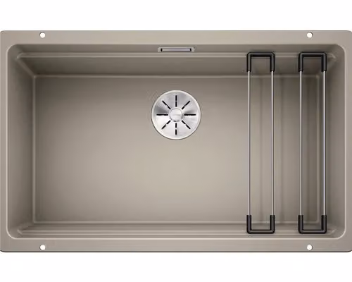 BLANCO ETAGON 700-U, SILGRANIT® PuraDur®, tartufo, senza telecomando di scarico, con accessori