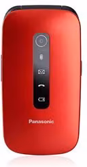 Smartphone Panasonic Senior 4G LTE KX TU550EXR Rosso