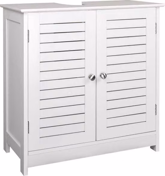 Sottocassa per WC - Cassetta Bagno - Mobile per WC - Sottocassa per WC con Apertura - Sottocassa per WC - Cassetta Bagno - Cassetta per WC - Sottocassa - Bianco