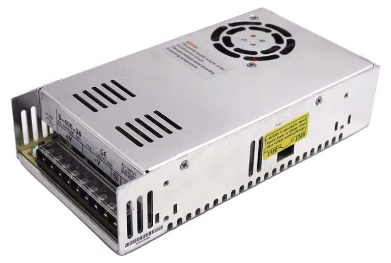 Alimentatore, 400 W, ideale per strisce LED e macchine CNC, 400 W, 24 V, 16,6 A