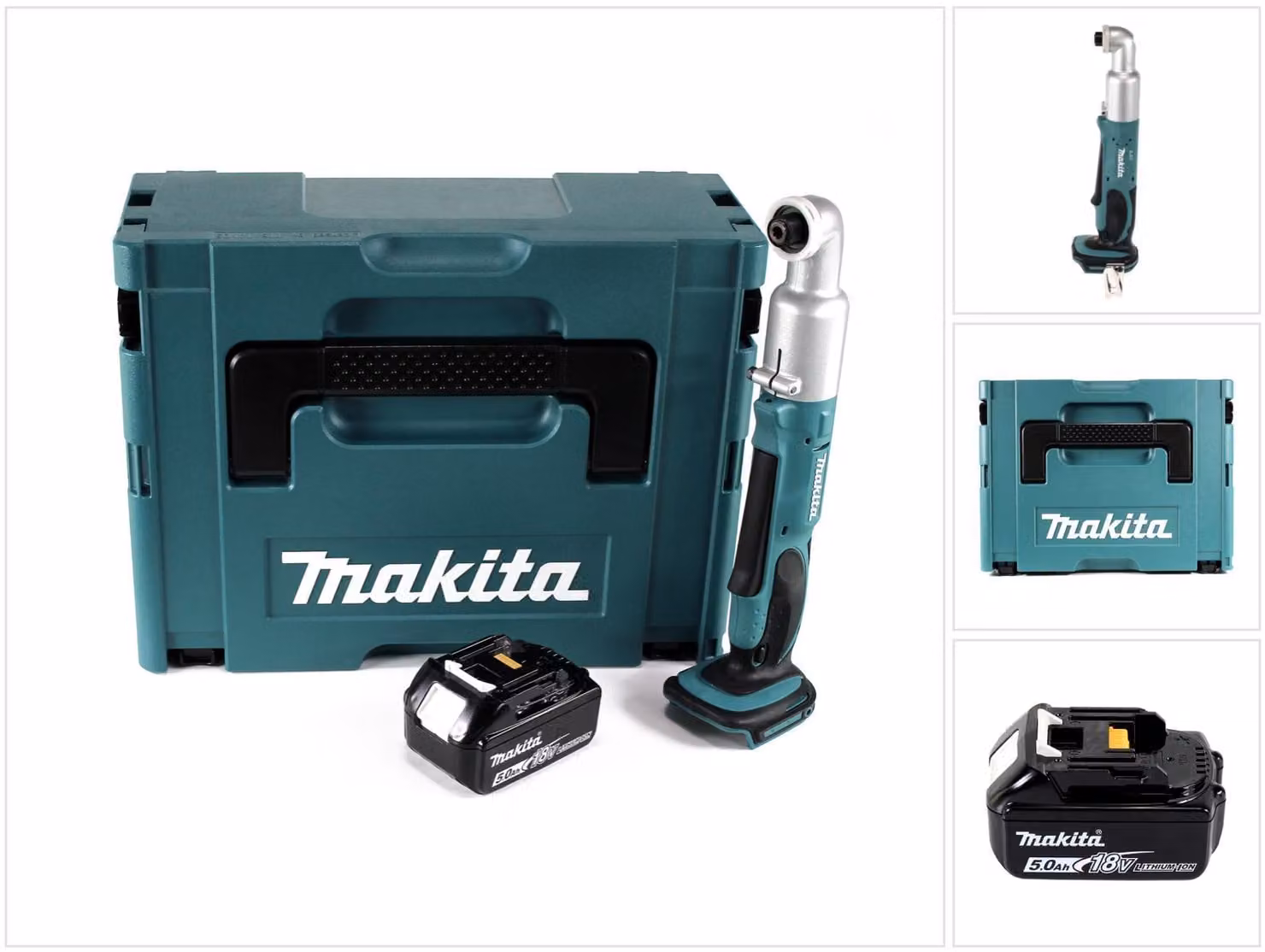 Makita DTL 061 T1J Avvitatore a impulsi a batteria 18V 1/4" 60Nm + 1x batteria ricaricabile 5.0Ah + Makpac - senza caricabatterie