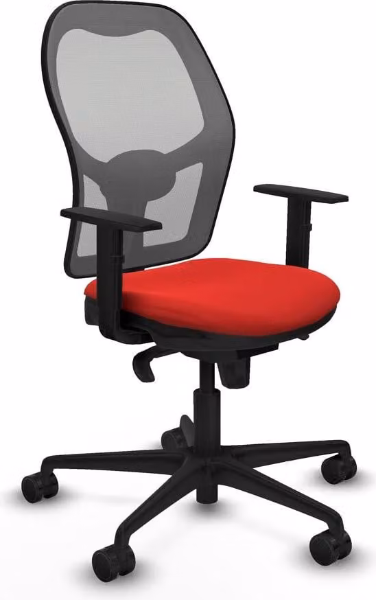 Sedia da ufficio Piqueras y Crespo 1D036N0 Rosso