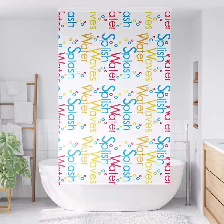 vidaXL Tenda a Rullo Doccia con Cassonetto 120x240cm Larghezza Tessuto