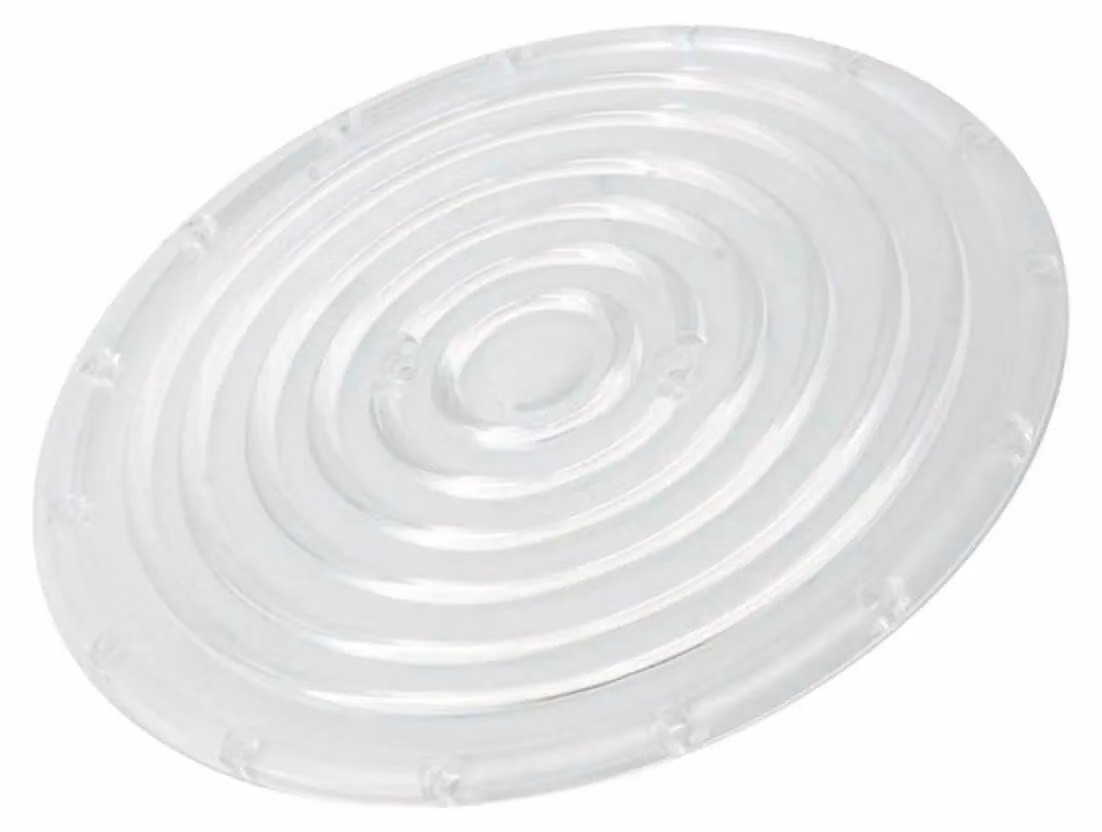 Diffusore a 60° per lampade LED a forma di UFO, modello LU223/200W-CU23/60