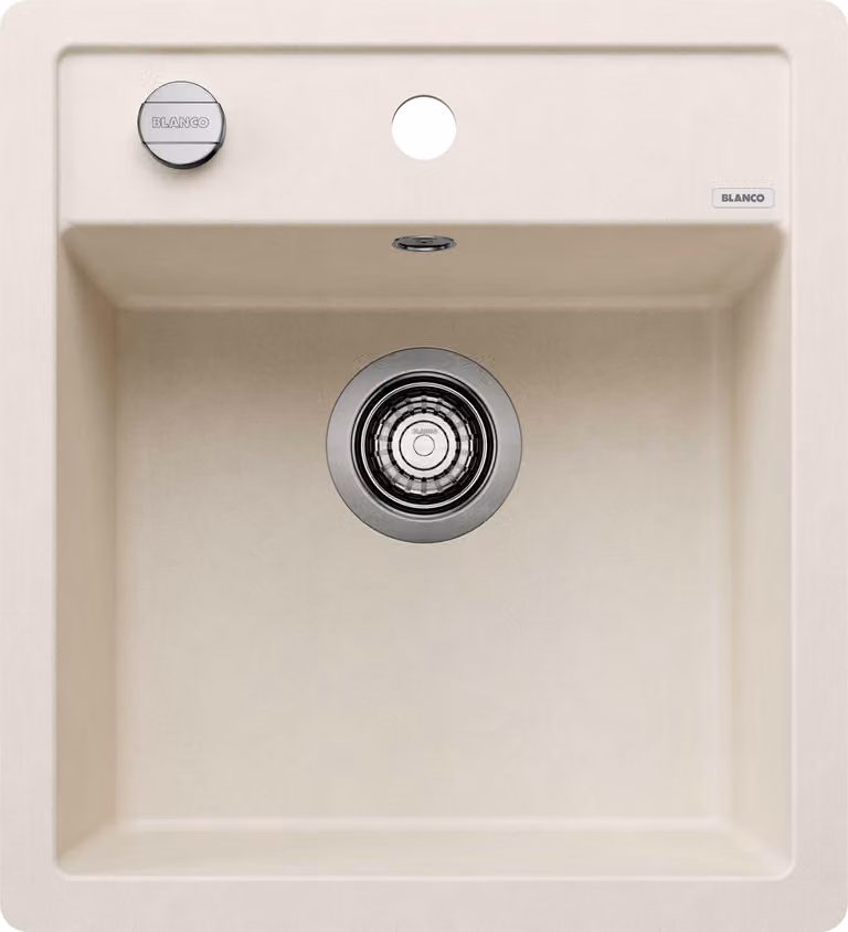 Blanco DALAGO 45-F lavello 455 x 500 mm bianco morbido 527060