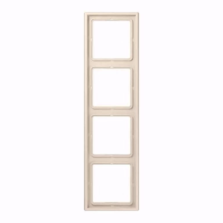 Telaio Jung a 4 ingressi orizzontale/verticale LS 984 W