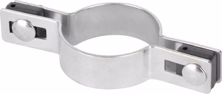 Morsetto Strend Pro EUROSTANDARD, 38 mm, intermedio, zincato, per palo rotondo