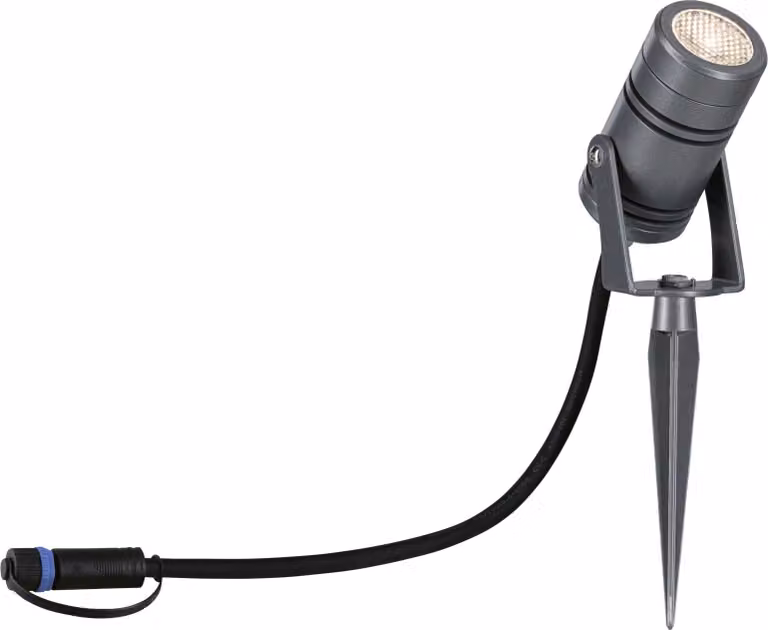 Paulmann Plug & Shine Faretto da giardino a LED Faretto singolo Radon