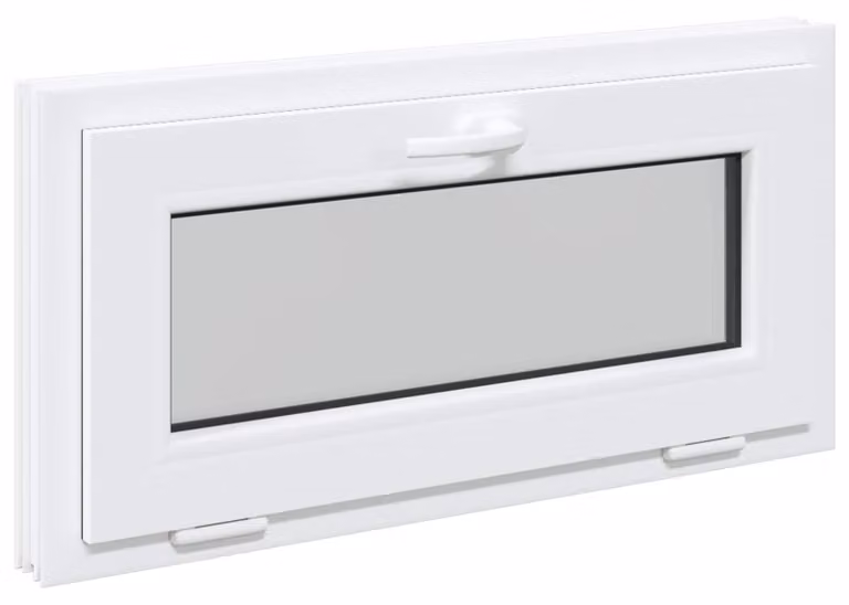 Finestra per Soffitta RISOR 80 x 40 cm PVC e Vetro Bianco