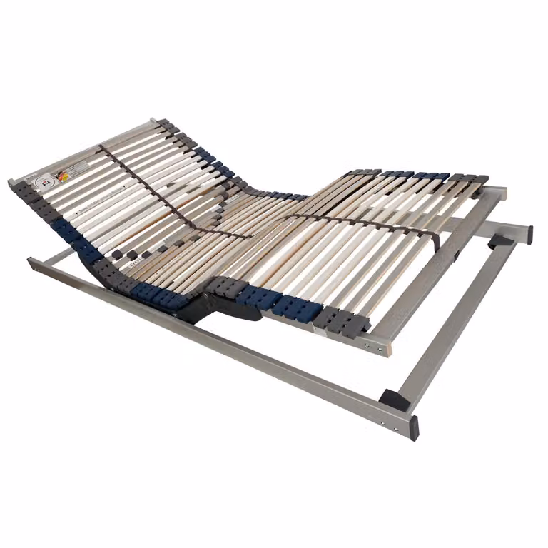 BeCo Ultra Move / 90 x 200 cm / rete a doghe elettrica / adatta a tutti i letti / 42 doghe / radiocomando / completamente montato