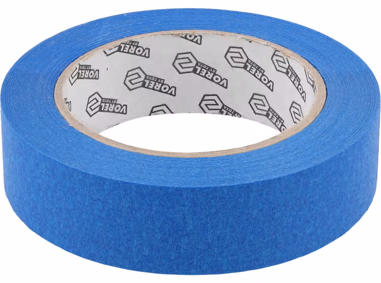 Nastro di copertura blu in carta, 50 m x 30 mm, resistente ai raggi UV