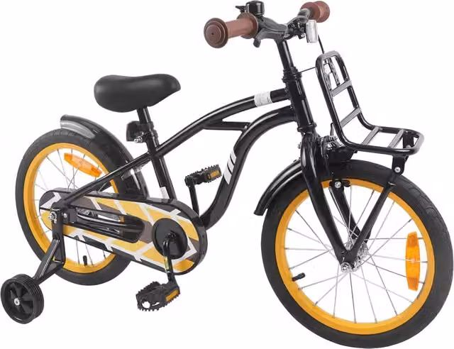 Bicicletta per bambini da 16 pollici Design In, colore nero – 1