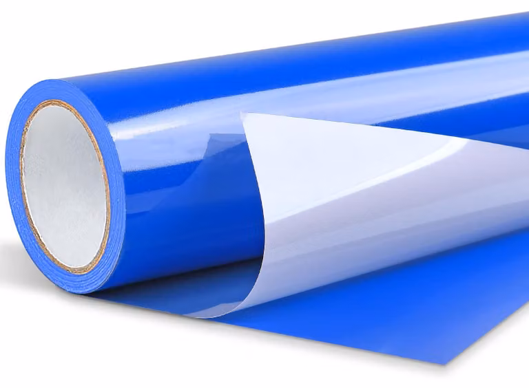 Carta adesiva gialla per plotter - Pellicola in vinile, dimensioni 30,5 x 457,5 cm