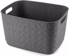 Cesta in plastica Curver SOFTEX Grigio L/P/H: 38 x 29 x 22 cm