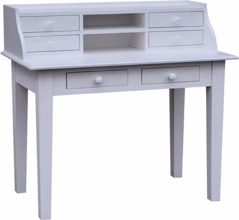 Scrivania Casa Padrino con 6 cassetti 109 x 60 x H. 102 cm - Mobili in stile country