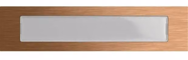 GIRA System 106, modulo pulsante di chiamata, bronzo, GIRA, metallo, da parete, 105,5 mm