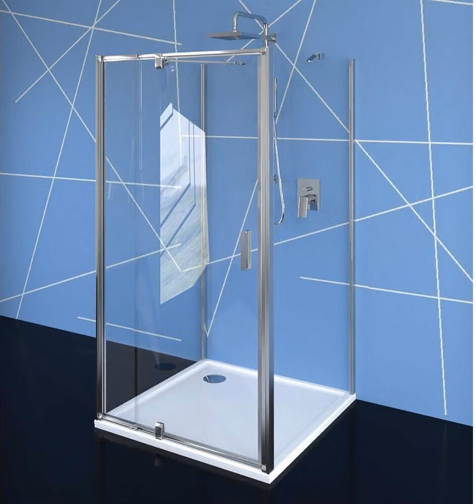 Cabina doccia EASY LINE - Cabina U, 800-900x800 mm, variante L/R, vetro trasparente