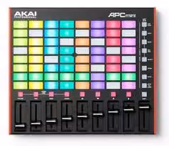Controller disc jockey Akai APC Mini Mkii Black e Red