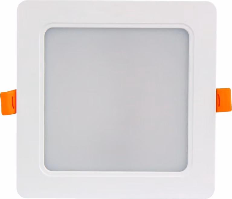 Downlight da incasso 170 mm, lampada da soffitto 18 Watt 1900 lm (4000 K, bianco neutro), quadrata