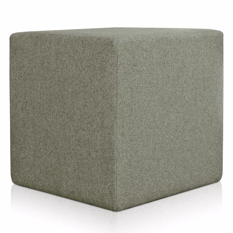 Pouf Rubino 53 x 53 cm Verde
