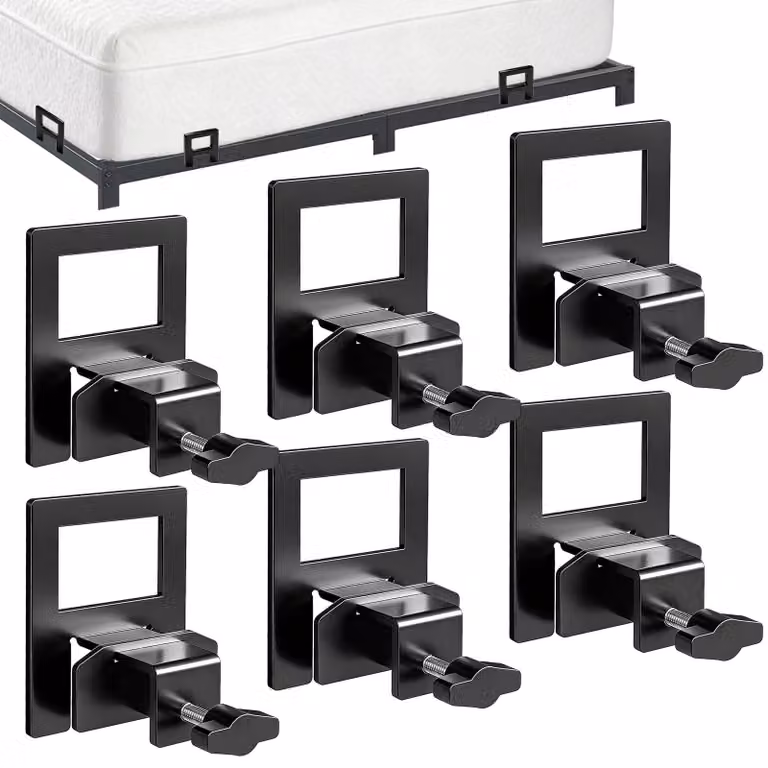Set di 6 supporti per materasso con funzione antiscivolo