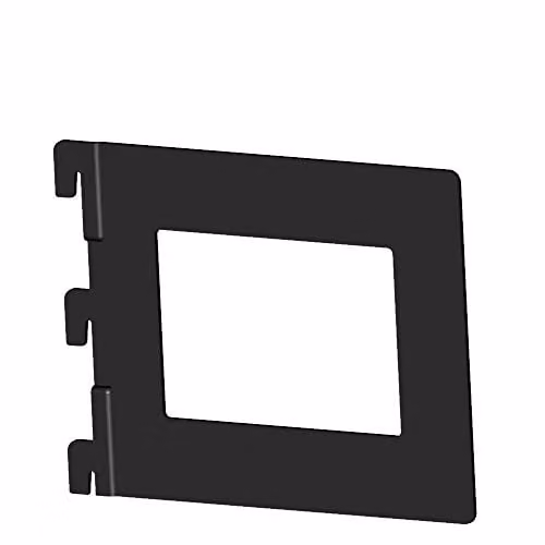 Reggilibri a 3 ganci nero