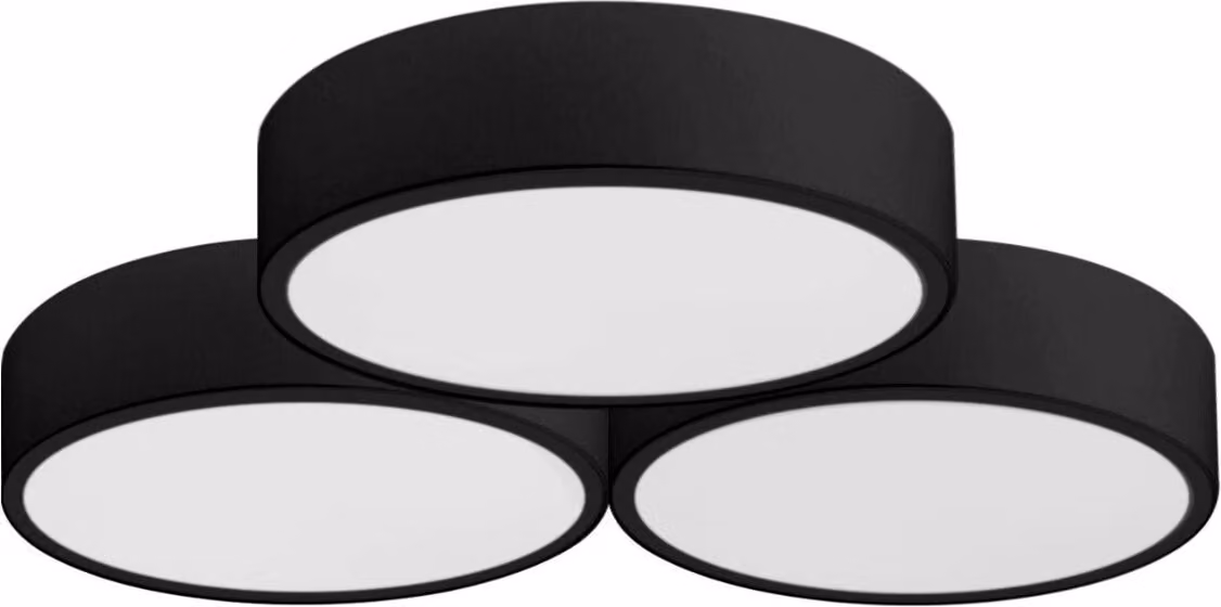 Lampada da Soffitto tooLight App878-C Triple 40Cm Black
