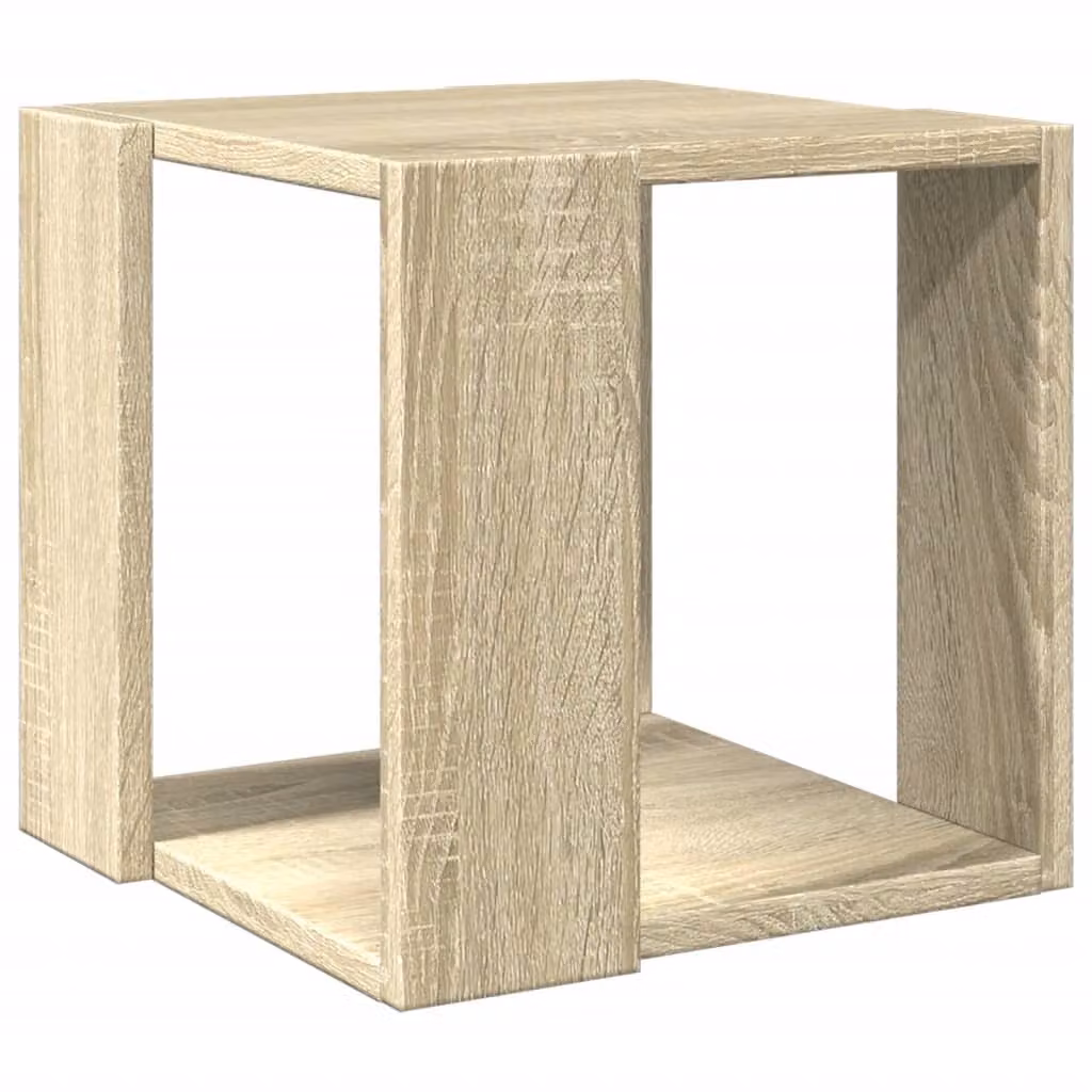 Tavolino da Salotto Rovere Sonoma 32x32x30cm Legno Multistrato