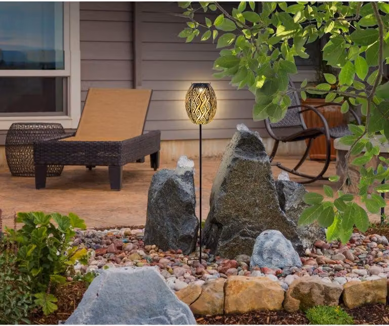 Luce solare giardino picchetto solare lampada da esterno luce giardino lanterna solare 36745