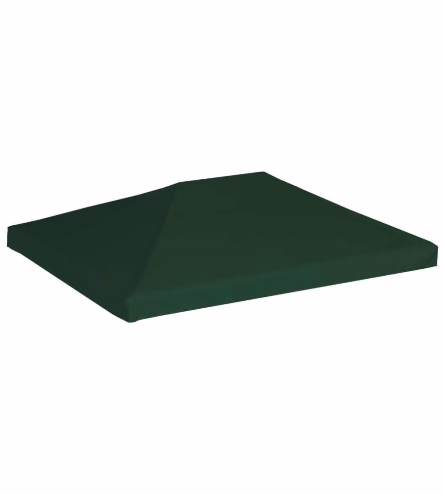 Copertura Superiore per Gazebo 310 g/m² 4x3m Verde
