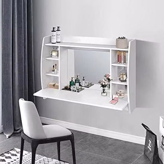 Tavolo da trucco con specchio