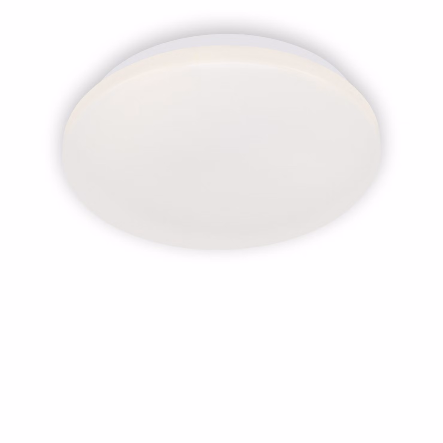Lampada da bagno a LED Lampada da soffitto 4000KIP44 10 W Bianca Ø 22 cm Plastica Briloner