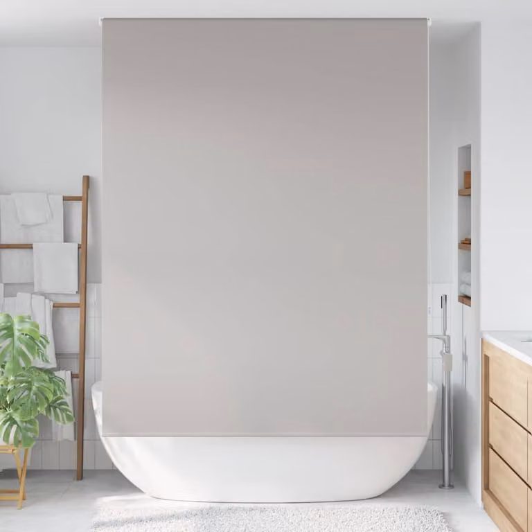 vidaXL Tenda a Rullo Doccia 150x240 cm Larghezza Tessuto 146 cm