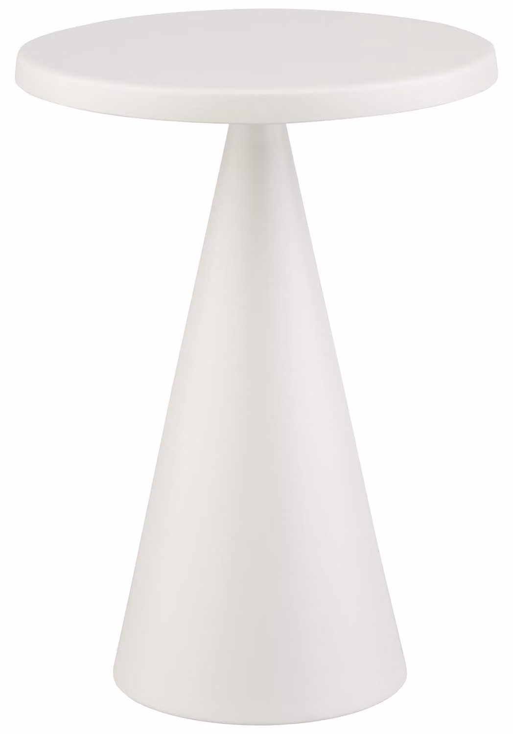 APS 17110 APS lampada da tavolo LED ricaricabile CONE, bianco