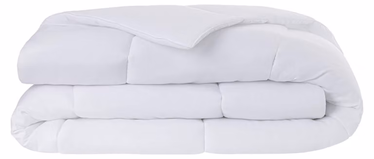 Coperta antiallergica per l'autunno e l'inverno, 300 g/m², bianca