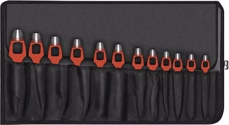 Paffrath Henkellocheis set DIN 7200-A 8 pezzi - 0120140RB