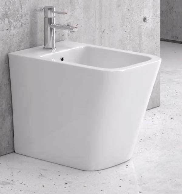 NENY bidet da appoggio 57x40x36,5 cm in porcellana