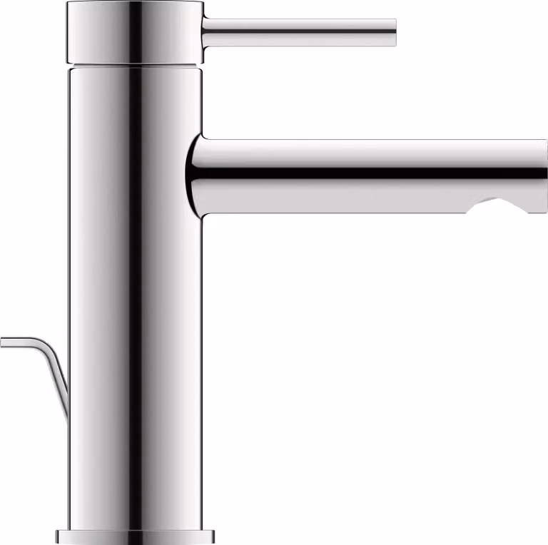 Duravit Circle Mitigeur monocommandé pour lavabo M FreshStart, avec garniture découlement, saillie 117 mm, chrome, CE1021001010, CE1021001010