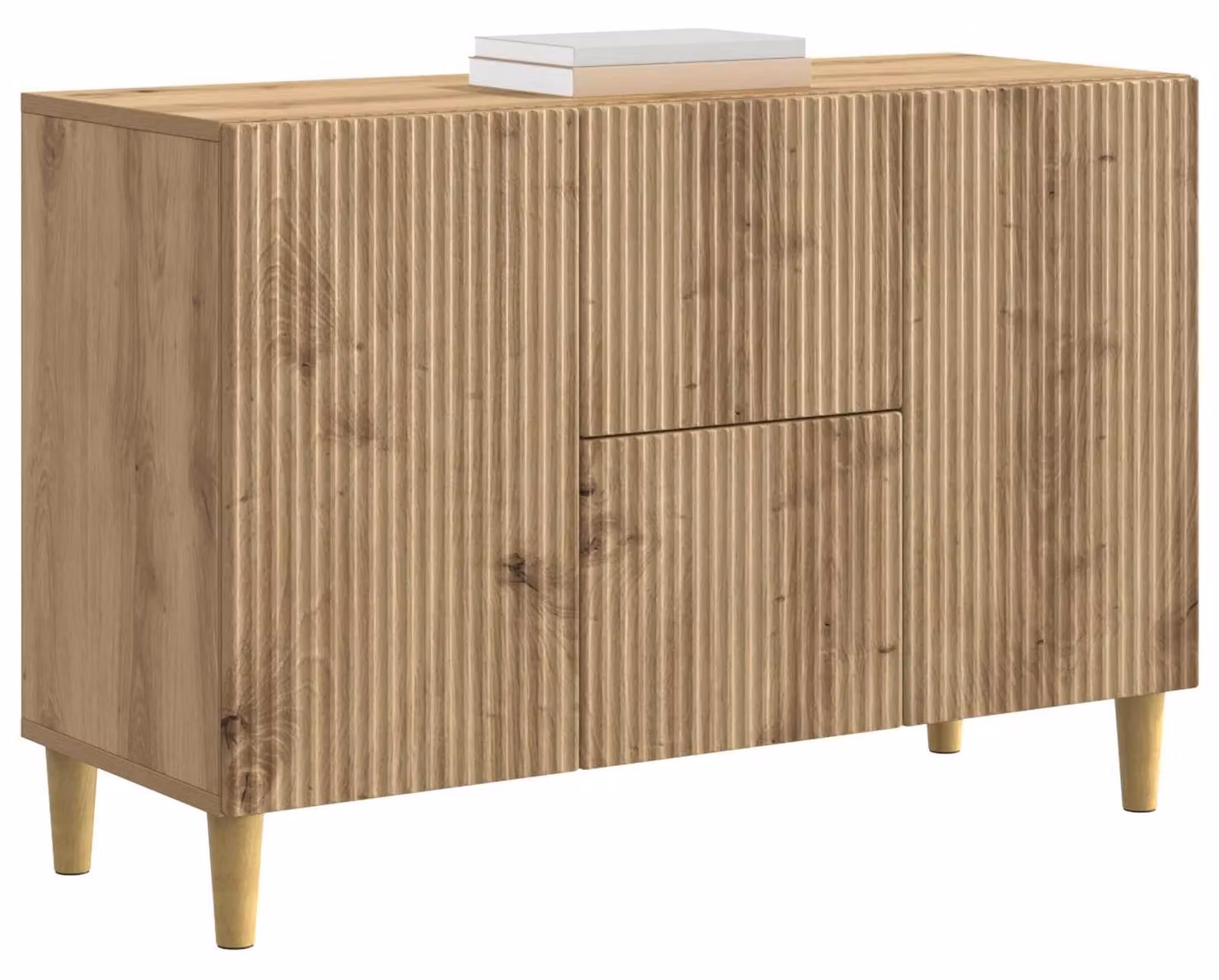 Credenza con cassetto Rovere Artigianale 89 x 34,5 x 60 cm