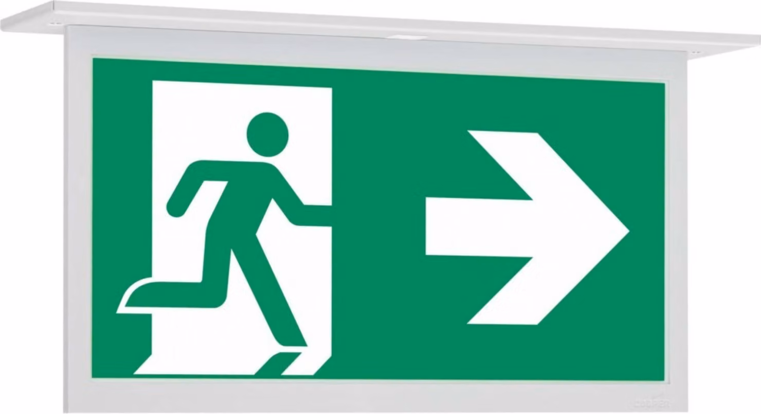 Ceag Sistemi di illuminazione di emergenza Lampada LED a batteria singola 11824 1-8h/D CGLine+ 40071353272