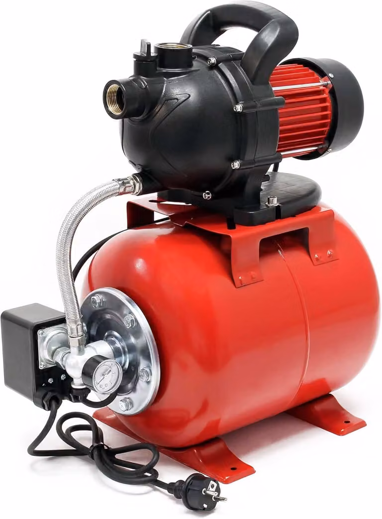 Pompa per giardino - Pompa per acqua - Pompa centrifuga - Pompa sommergibile - Pompa per acqua piovana - 1000 Watt - 3500 litri all'ora