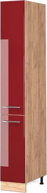 Armadio da farmacia Fame-Line Bordeaux lucido/Rovere dorato 30 cm Vicco