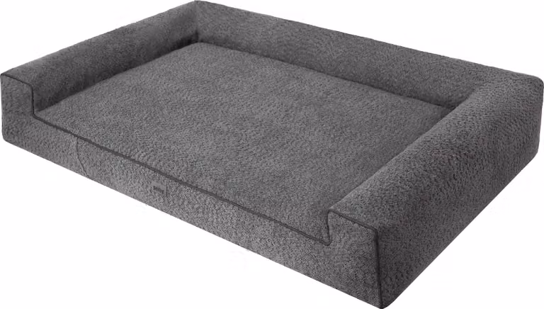 Letto per cani, materasso per cani, divano per cani, per cani di piccola e grande taglia, cuscino per cani, cesto per cani, animale domestico, posto letto, arredamento per cani, antracite, L: 78x53 cm