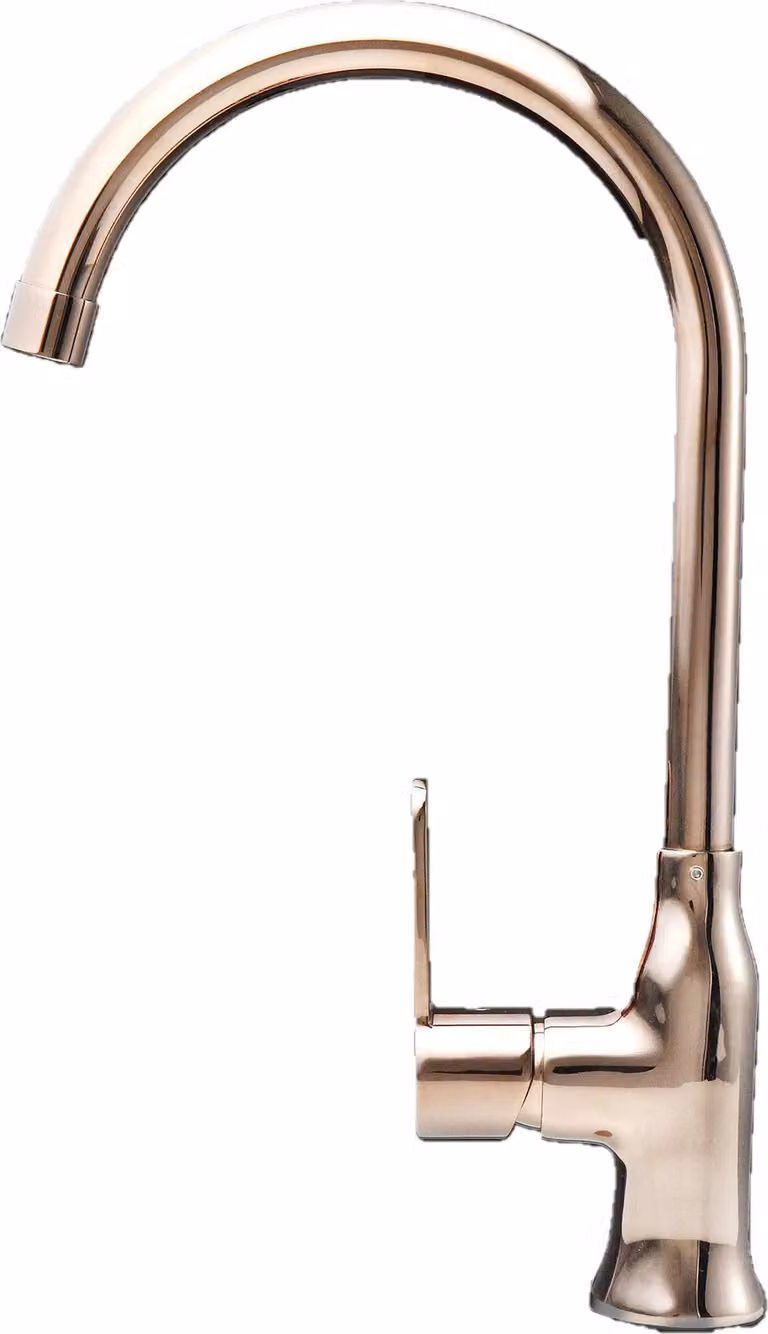 Set da bagno Alveus Lola, rubinetto girevole, rame