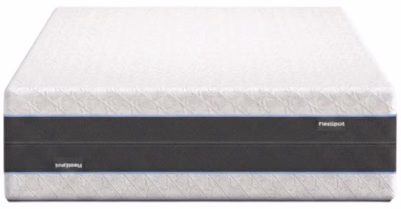 Materasso ibrido BM3-0920, 90 x 200 cm, 7 strati, bianco/nero