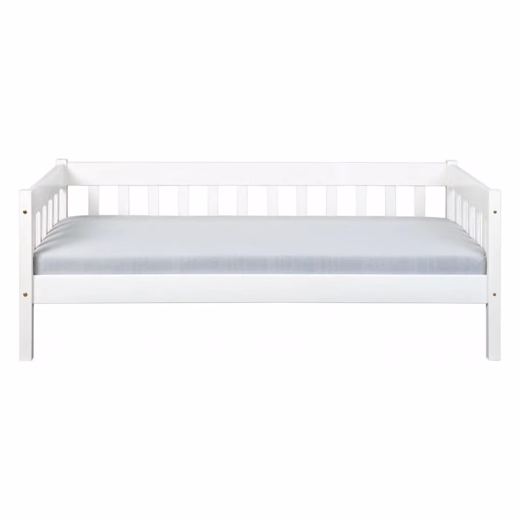 Letto Singolo Nobili DMORA in Legno Bianco per Cameretta e Camera da Letto – 2